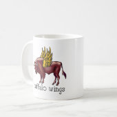 BUFFALO WINGS KAFFEETASSE (Vorderseite Links)