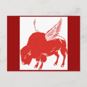 Buffalo Wings Postkarte (Vorderseite)