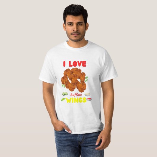 Buffalo Wings T-Shirt (Vorne ganz)