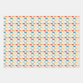 Buffalo Wrapping Paper Flat Sheet Set 3 Geschenkpapier Set (Vorderseite 3)