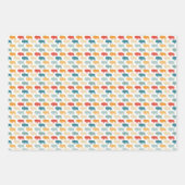 Buffalo Wrapping Paper Flat Sheet Set 3 Geschenkpapier Set (Vorderseite)