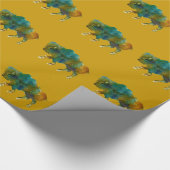Buffalo Wrapping Paper Geschenkpapier (Ecke)