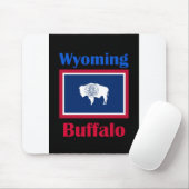 Buffalo Wyoming Mousepad (Mit Mouse)