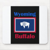 Buffalo Wyoming Mousepad (Vorne)