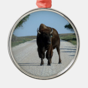 Buffaloed! Ornament Aus Metall