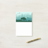 Buffalos Post-it Klebezettel (Auf Schreibtisch)