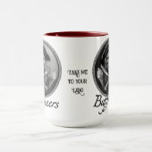 Buffaneers Pirate "Bring mich zu deinem Lido" Tasse (Zentrum)