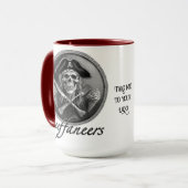Buffaneers Pirate "Bring mich zu deinem Lido" Tasse (Vorderseite Links)