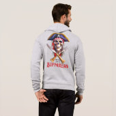 Buffaneers Pirate Skull "Bring mich zu deinem Lido Hoodie (Schwarz voll)