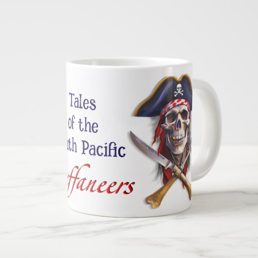Buffaneers Pirate Tales aus dem Südpazifik Jumbo-Tasse (Vorderseite Rechts)