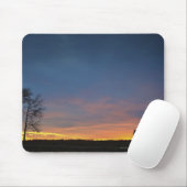 Büffel am Sonnenuntergang im Mousepad (Mit Mouse)