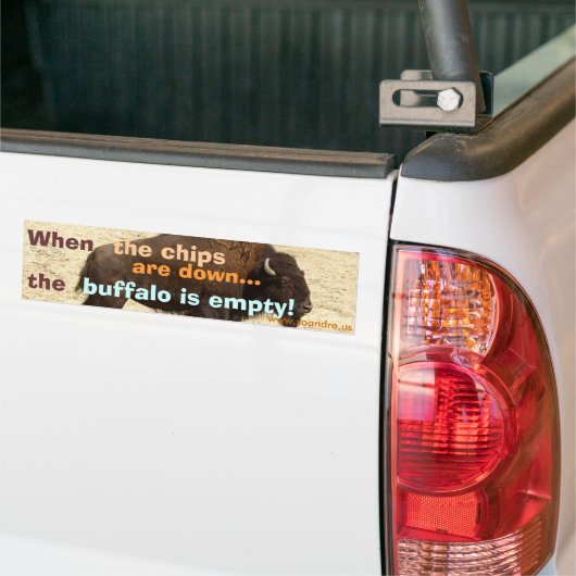 Büffel-Autoaufkleber Autoaufkleber (Auf Lkw)