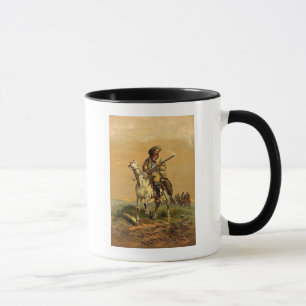 Büffel Bill "der Pfadfinder-" Vintage Anzeige Tasse