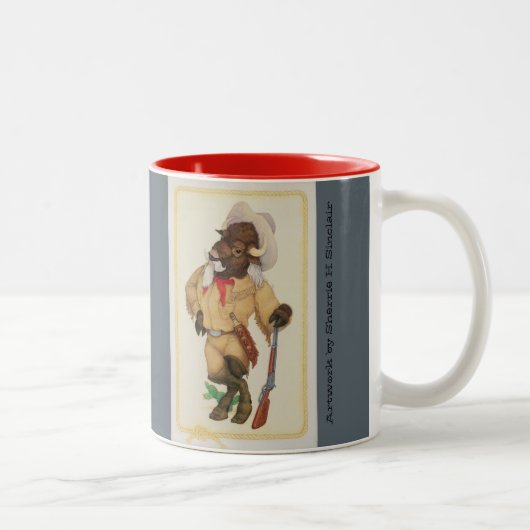 Büffel Bill und kombinierte Tasse Sitting Bull (Rechts)
