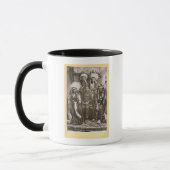 Büffel-Bills amerikanischer Ureinwohner 1890 Tasse (Links)