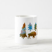 Büffel/Bison Kaffeetasse (Mittel)