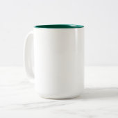 Büffel-/Bison-Tasse Zweifarbige Tasse (Vorderseite Links)