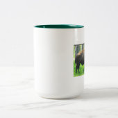 Büffel-/Bison-Tasse Zweifarbige Tasse (Mittel)