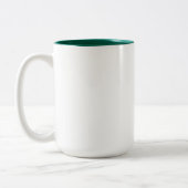 Büffel-/Bison-Tasse Zweifarbige Tasse (Links)