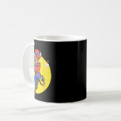 Büffel Bison verkaufen Softll Kaffeetasse (Vorderseite Links)