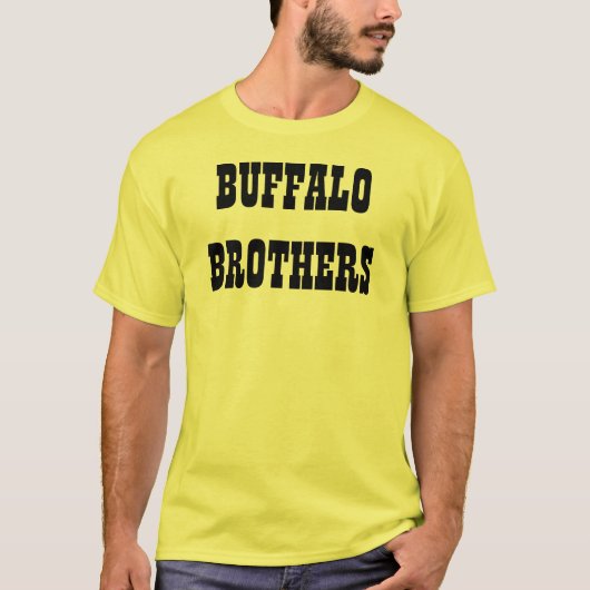 Büffel-Bruder-T - Shirt (Vorderseite)