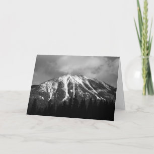 Büffel-Buckel im Schnee Karte