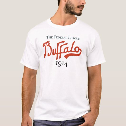 Büffel Buffeds Baseballteam T-Shirt (Vorderseite)