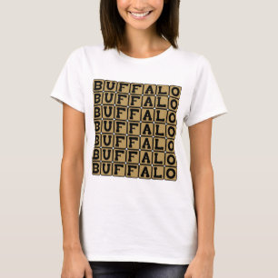 Büffel Büffel Büffel Büffel Büffel Büffel T-Shirt
