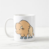 Büffel-Cartoon Kaffeetasse (Links)