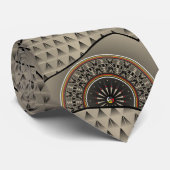 Büffel, der Brown laufen lässt Krawatte (Gerollt)