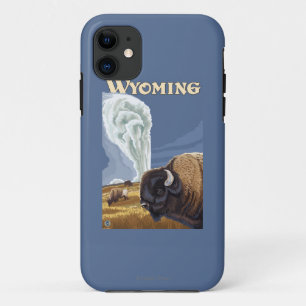 Büffel durch altes zuverlässiges Vintages iPhone 11 Hülle