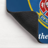 Büffel-Feuer Mousepad (Ecke)