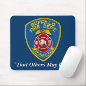 Büffel-Feuer Mousepad (Mit Mouse)