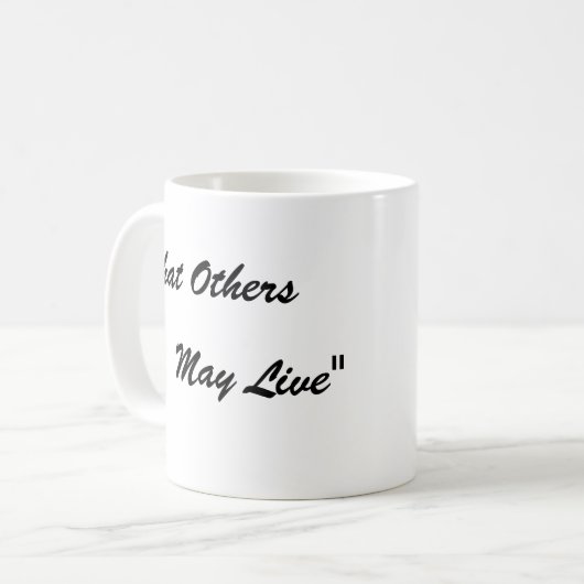 Büffel-Feuer-Tasse Kaffeetasse (Vorderseite Links)