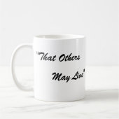 Büffel-Feuer-Tasse Kaffeetasse (Links)