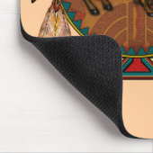 Büffel-Geist Mousepad (Ecke)