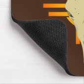 Büffel-Geist Mousepad (Ecke)