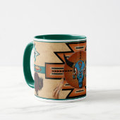 Büffel-Geist Tasse (Vorderseite Links)