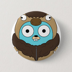 Büffel-Gopher Button