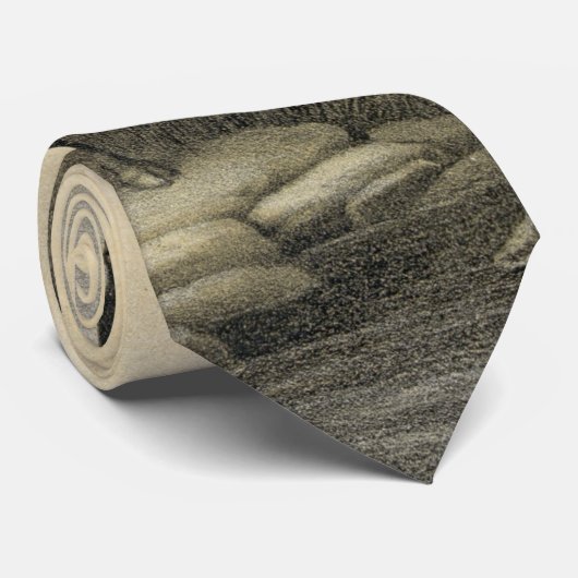 Büffel-Herde 1911 Krawatte (Gerollt)