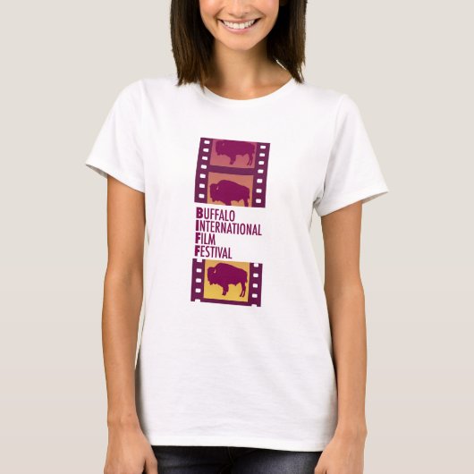 Büffel-internationales Film Fesival Logo-T-Shirt T-Shirt (Vorderseite)