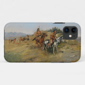 Büffel-Jagd, 1891 (Öl auf Leinwand) Case-Mate iPhone Hülle (Rückseite (Horizontal))