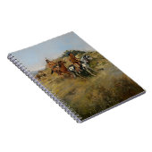 Büffel-Jagd, 1891 (Öl auf Leinwand) Notizblock (Rechte Seite)