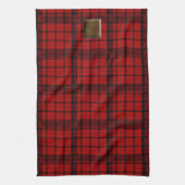 Büffel kariert mit Ahorn-Blatt ButtonAmerican MoJo Küchentuch (Vertikal)