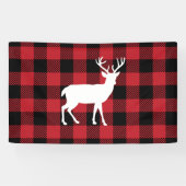 Büffel kariert - Rotwild Banner (Horizontal)