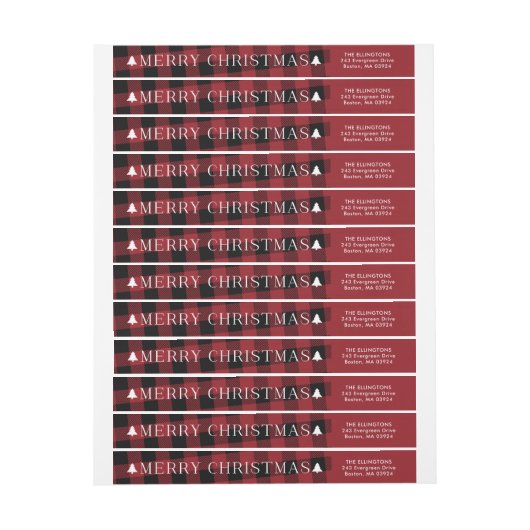 Büffel-karierter (Bogen)