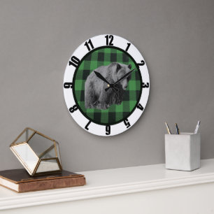 Büffel-Karo-Bär-Männerhöhlen Große Uhr