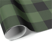 Büffel-Karo-Verpackungs-Papier Geschenkpapier (Rolleneckpunkt)