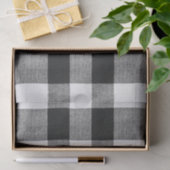 Büffel-Karos Seidenpapier (Geschenk)