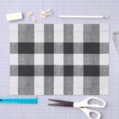 Büffel-Karos Seidenpapier (Handwerk)